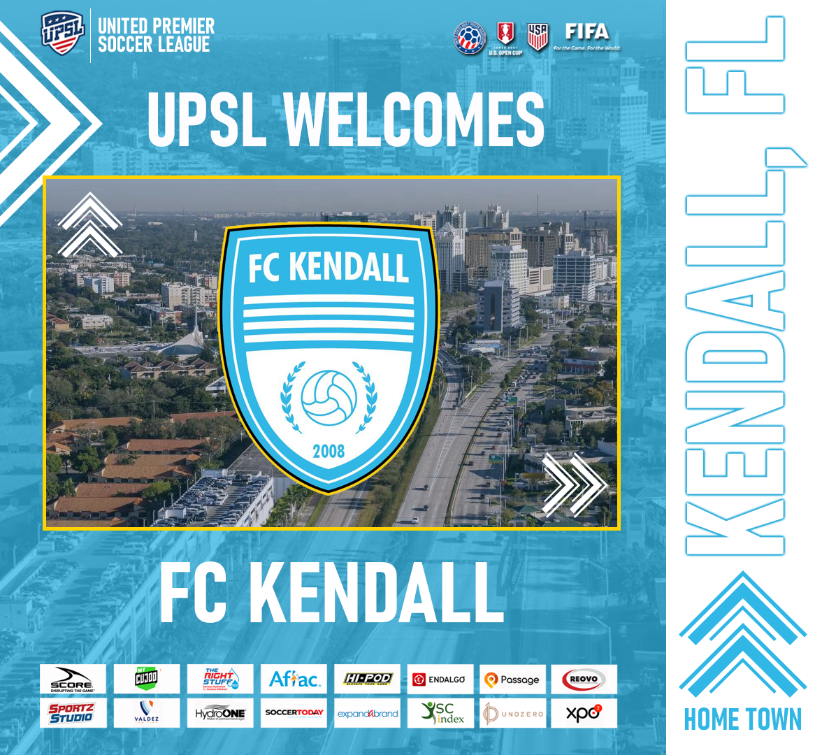 UPSL Announces South Florida Expansion with FC Kendall